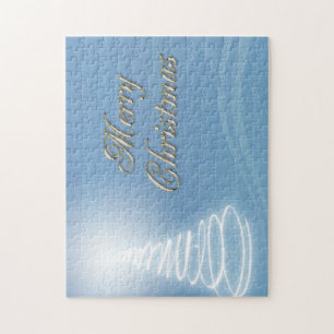 Abstract Christmas Tree Jigsaw Puzzle