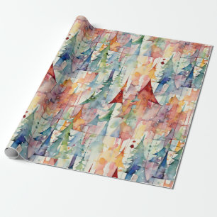 Abstract Christmas  Wrapping Paper