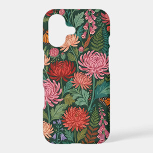 Abstract Chrysanthemum Monarch iPhone Cases