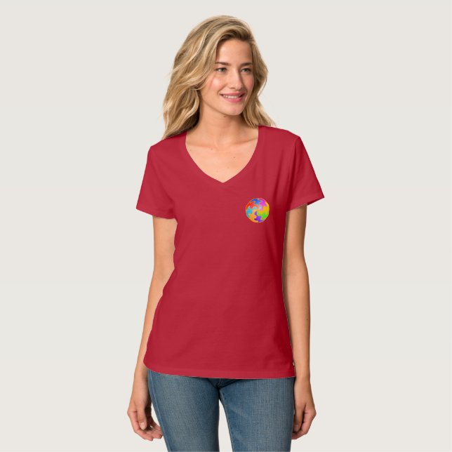 Abstract Circle Form T-Shirt (Front Full)