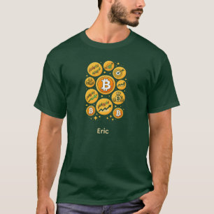 Abstract Circle Market Geometry Trader T-Shirt