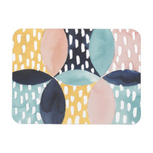 Abstract Circle Pattern Magnet
