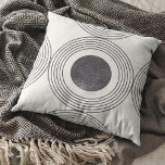 Abstract circles composition cushion<br><div class="desc">Abstract contemporary circles design.</div>