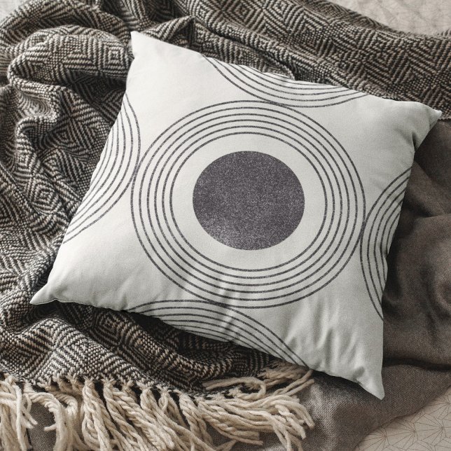 Abstract circles composition cushion (Creator Uploaded)