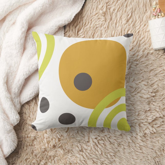 Abstract circles dots  cushion (Blanket)