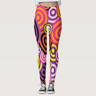 Abstract Circles Leggings