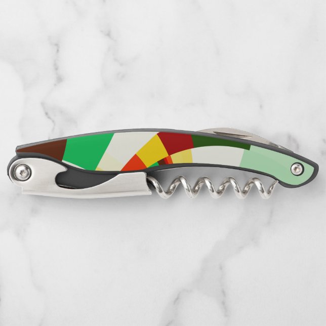 Abstract circles pattern corkscrew (Front)