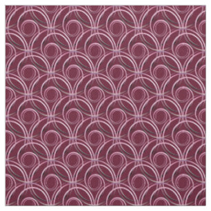 Abstract circles pattern fabric