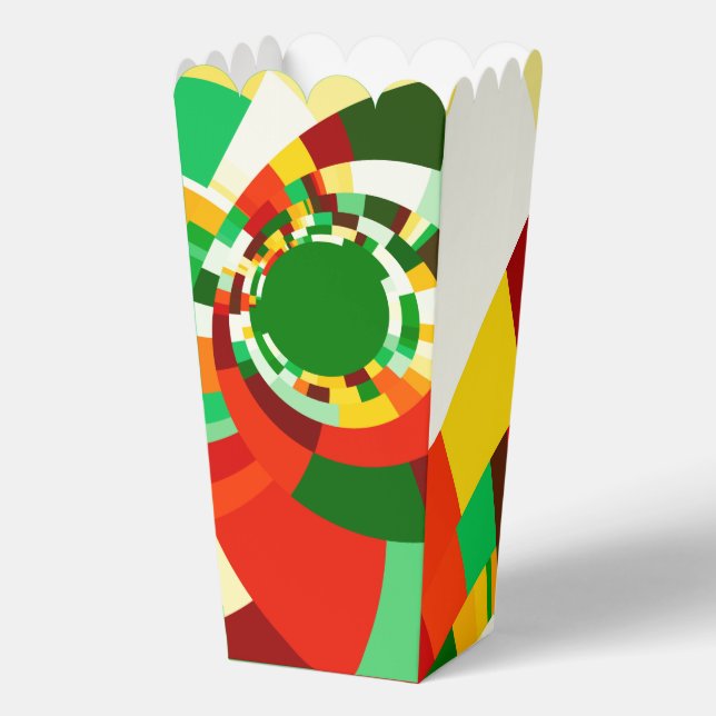Abstract circles pattern favour box (Back)