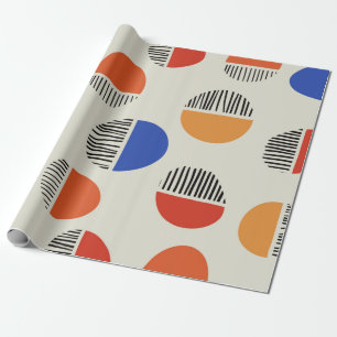 Abstract circles seamless pattern,background with  wrapping paper