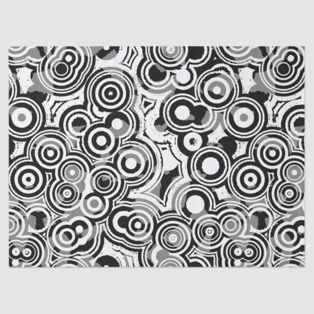 abstract circles tissue paper (Front)
