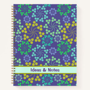 Abstract Circular Shapes Notebooks