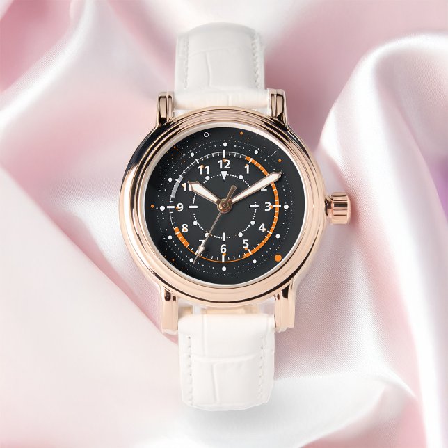 Abstract Circular Technologic Interface Elements Watch (Creator Uploaded)