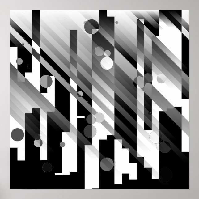 Abstract City Poster (Front)