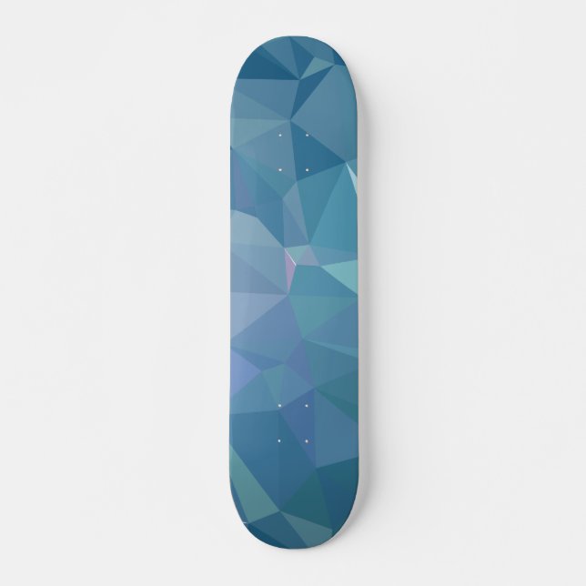 Abstract & Clean Geo Designs - Tidal Wave Skateboard (Front)
