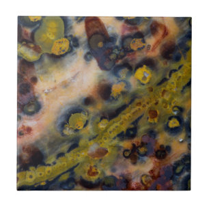 Abstract close up of Ocean Jasper Tile
