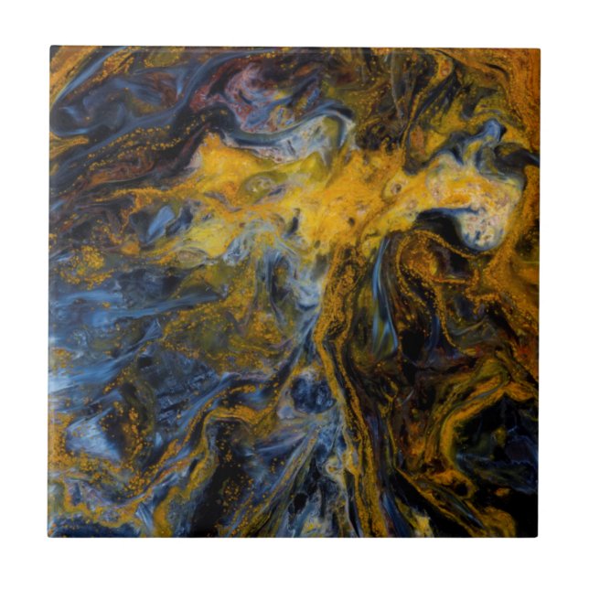 Abstract close up of Pietersite Tile (Front)