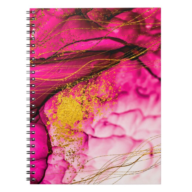 Abstract clouds-ART. Transparent creativity. Maste Notebook (Front)