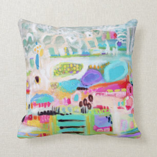 Abstract Clouds Cushion