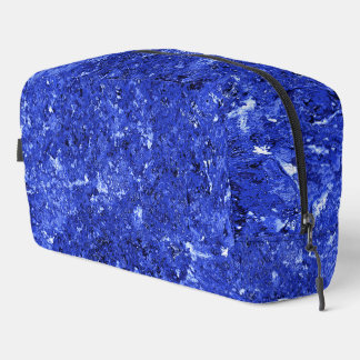 Abstract Cobalt Blue Background Dopp Kit