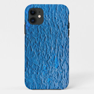 Abstract Cobalt Blue Textured Wall with Impasto Pa Case-Mate iPhone Case