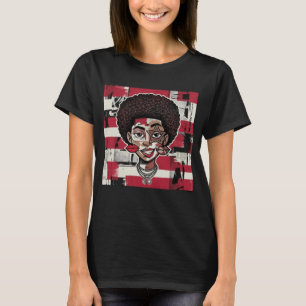 Abstract Collage Cartoon Face T-Shirt