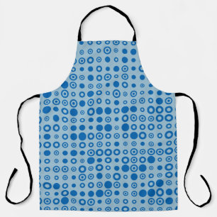 Abstract Color Halftone Dots generative art backgr Apron