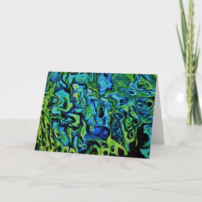 Abstract Color Study 163, card (Front)