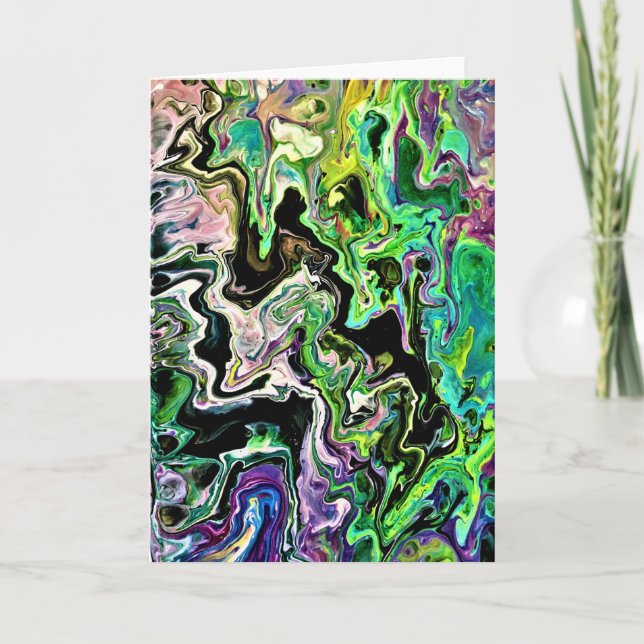 Abstract Color Study 179, card (Front)