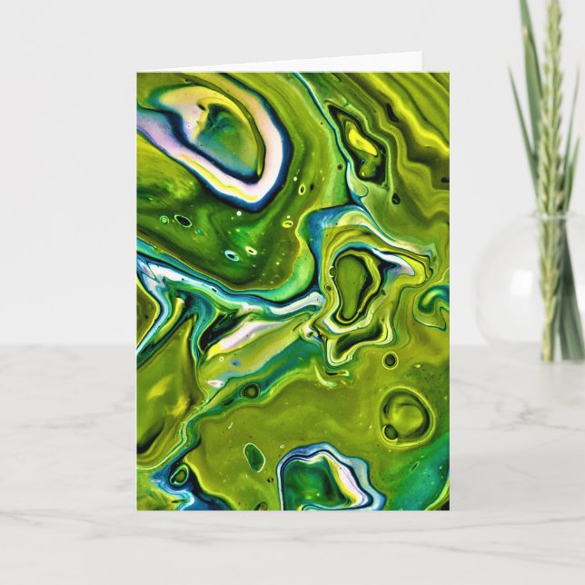 Abstract Color Study 253, card (Front)