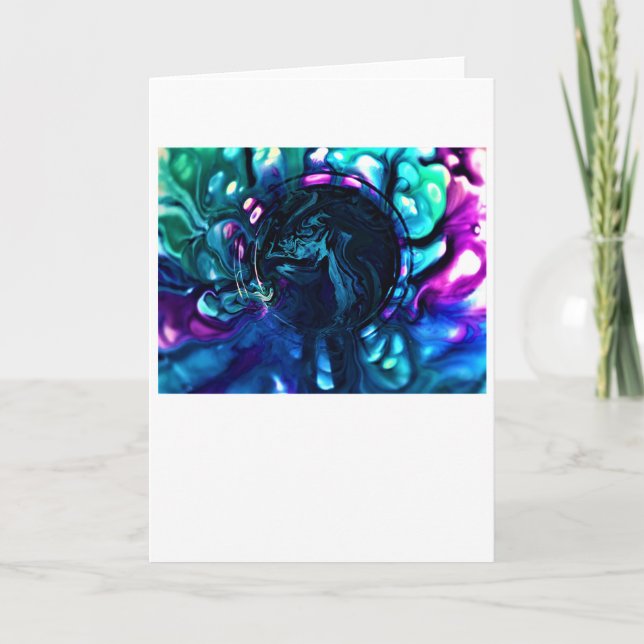 Abstract Color Study 287, card (Front)