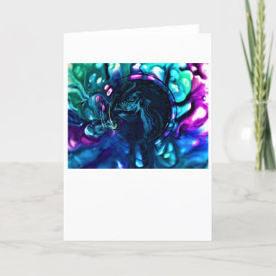 Abstract Color Study 287, card