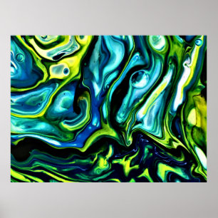 Abstract Color Study 315, Poster