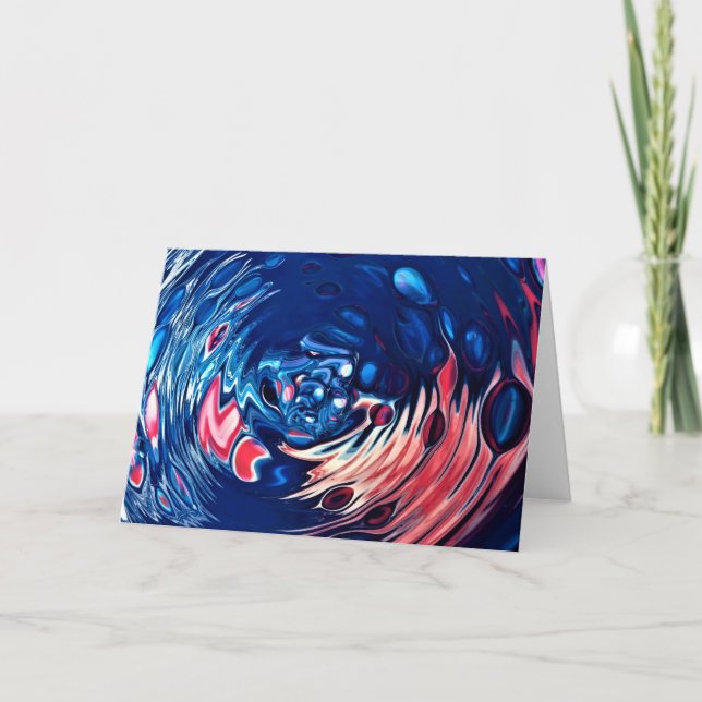 Abstract Color Study 330, card (Front)