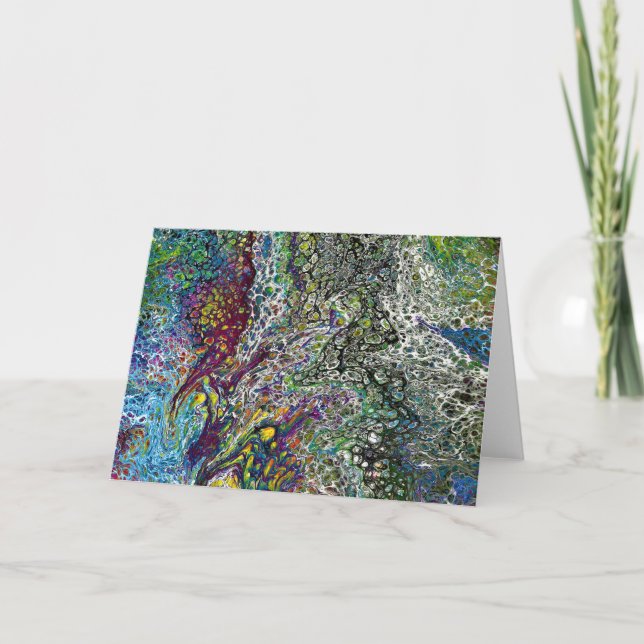 Abstract Color Study 53, card (Front)