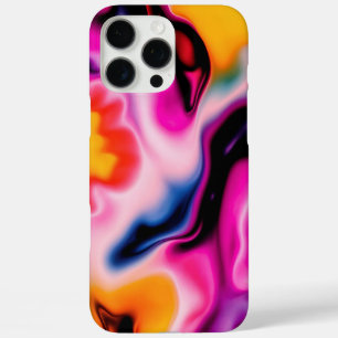 Abstract Color Swirl Phone Case – Vibrant Design