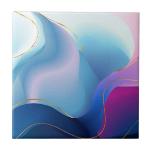 Abstract Colorful Background Poster Tile