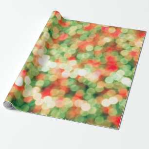 Abstract colorful bokeh background wrapping paper
