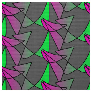 Abstract colorful fabric pattern Pink Green Neon