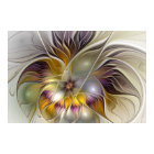 Abstract Colorful Fantasy Flower Modern Fractal