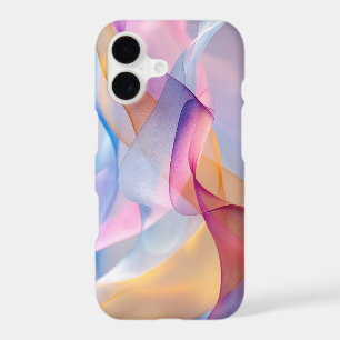 Abstract Colorful Flowing Ribbons