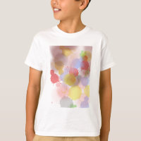 Abstract colorful paint splatter 