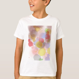 Abstract colorful paint splatter T-Shirt