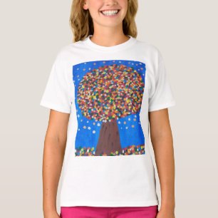 Abstract Colorful Tree T-Shirt
