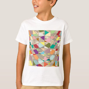 Abstract Colors Gold T-Shirt