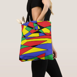 Abstract Colors Tote Bag