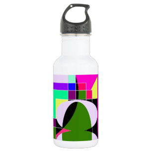 Abstract Colour 532 Ml Water Bottle