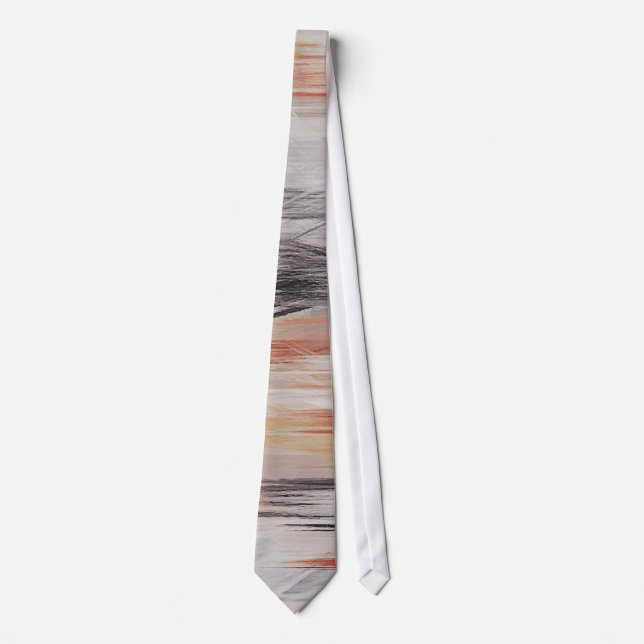 Abstract Colour Art #16 Tie (Front)