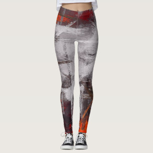Abstract Colour Art #5 Leggings
