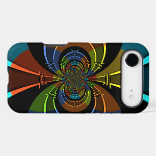 Abstract Colour Burst Art Print